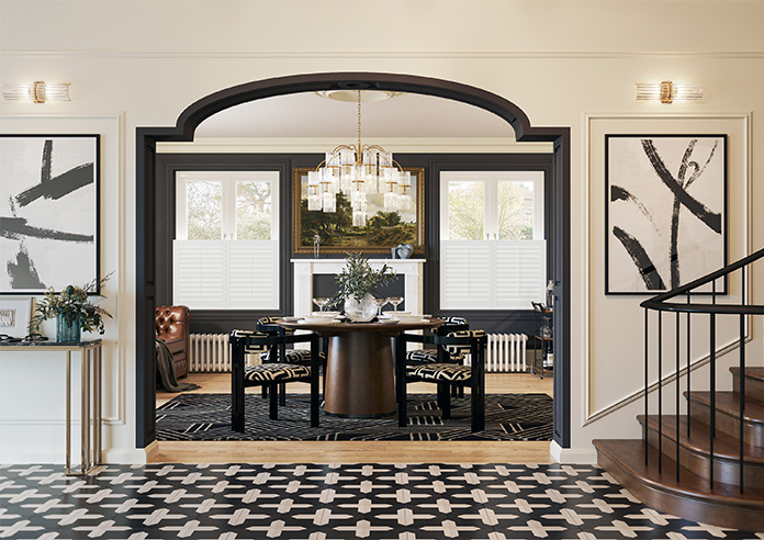 Bromley, Classic White - Cafe Style Plantation Shutter - Image 9